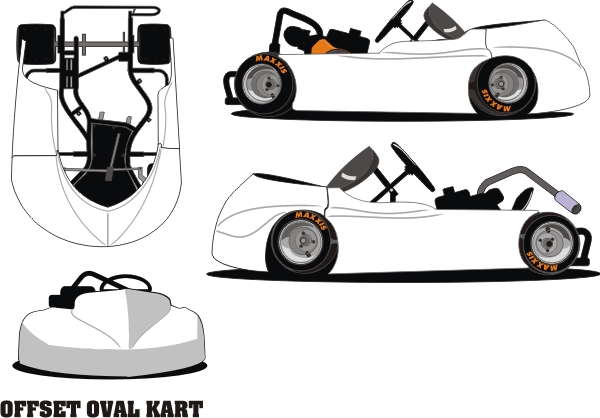 OFFSET OVAL KART