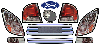 Mini Cup / ARENA Series Ford Fusion I.D. Kit