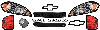 Mini Cup / ARENA Series Chevrolet Monte Carlo I.D. Kit